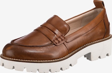 GERRY WEBER Classic Flats 'Sena' in Brown: front