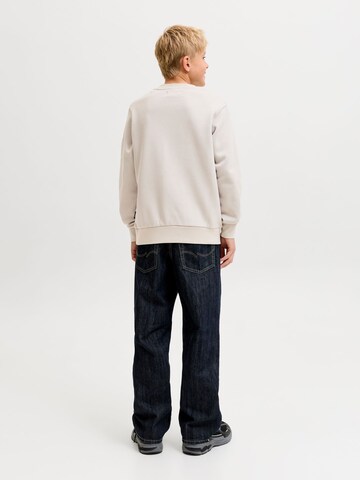 Jack & Jones Junior Sweatshirt 'JCOClub Branding' in Beige