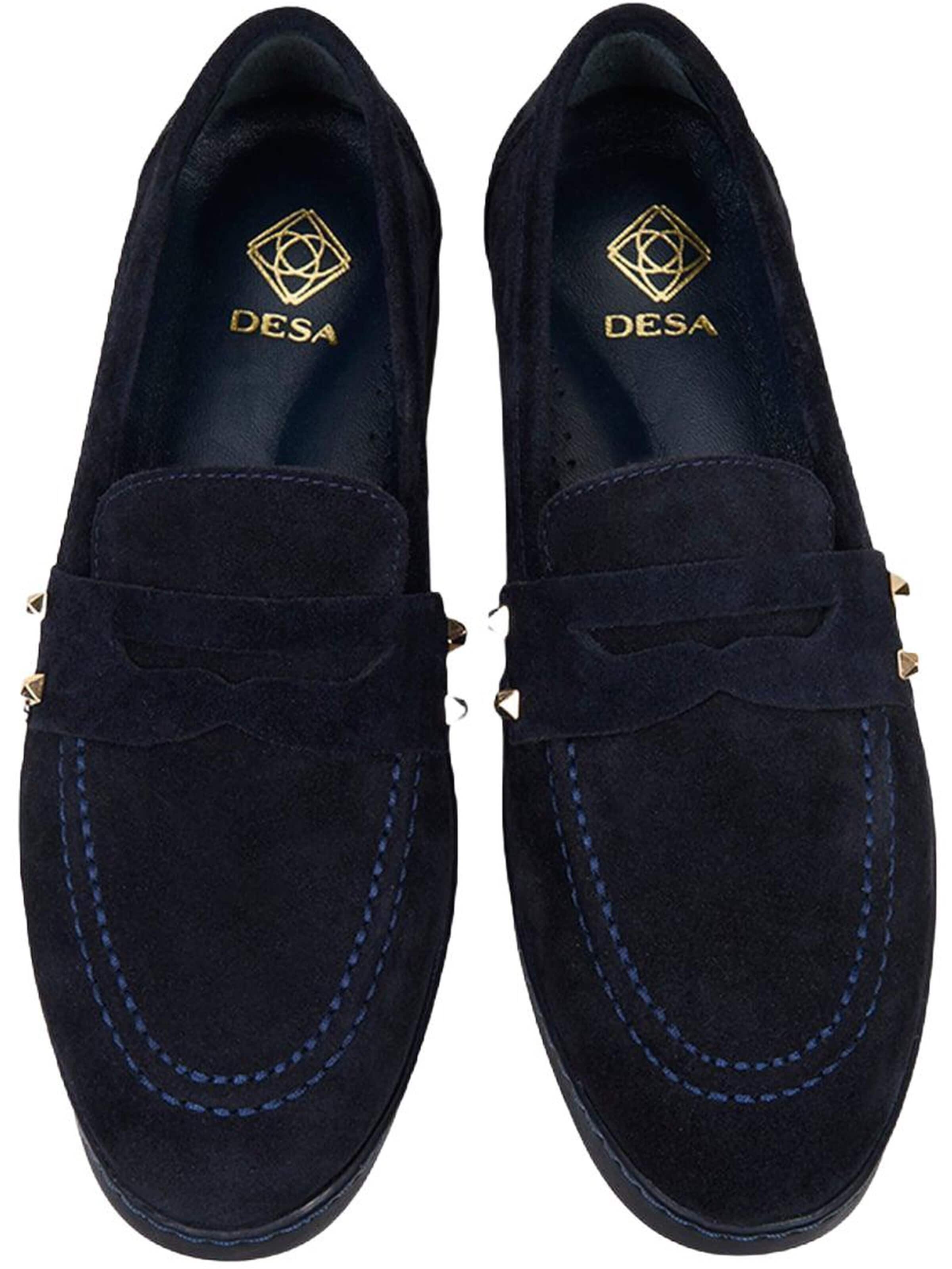 Mocassin 'Loafer' Desa en bleu