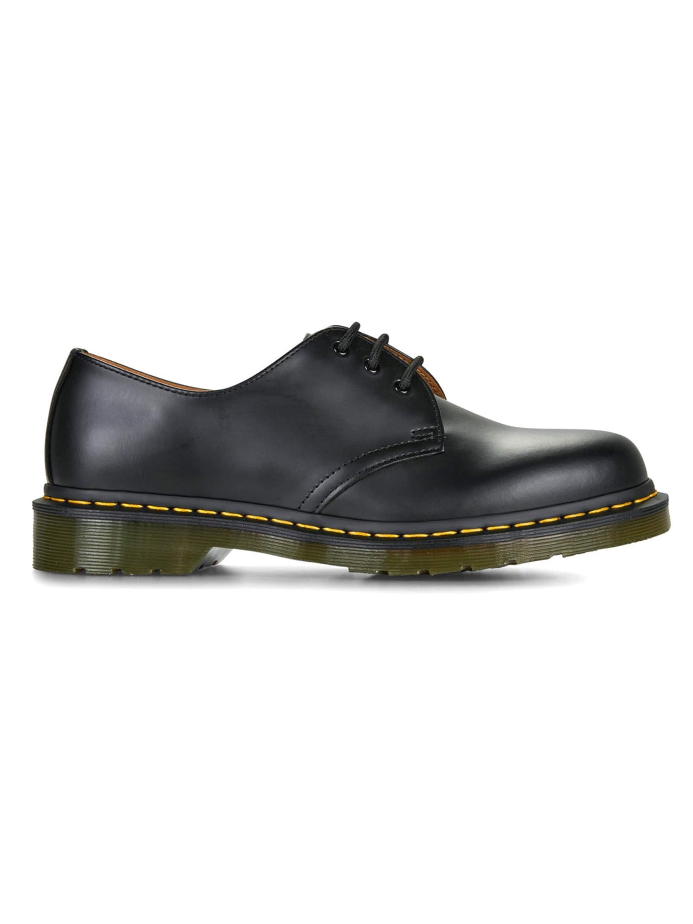 Dr. Martens Snøresko '1461 SMOOTH' i 36 i sort, Produktvisning