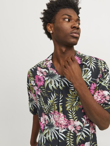 Comfort fit Camicia 'JJEJEFF' di JACK & JONES in nero