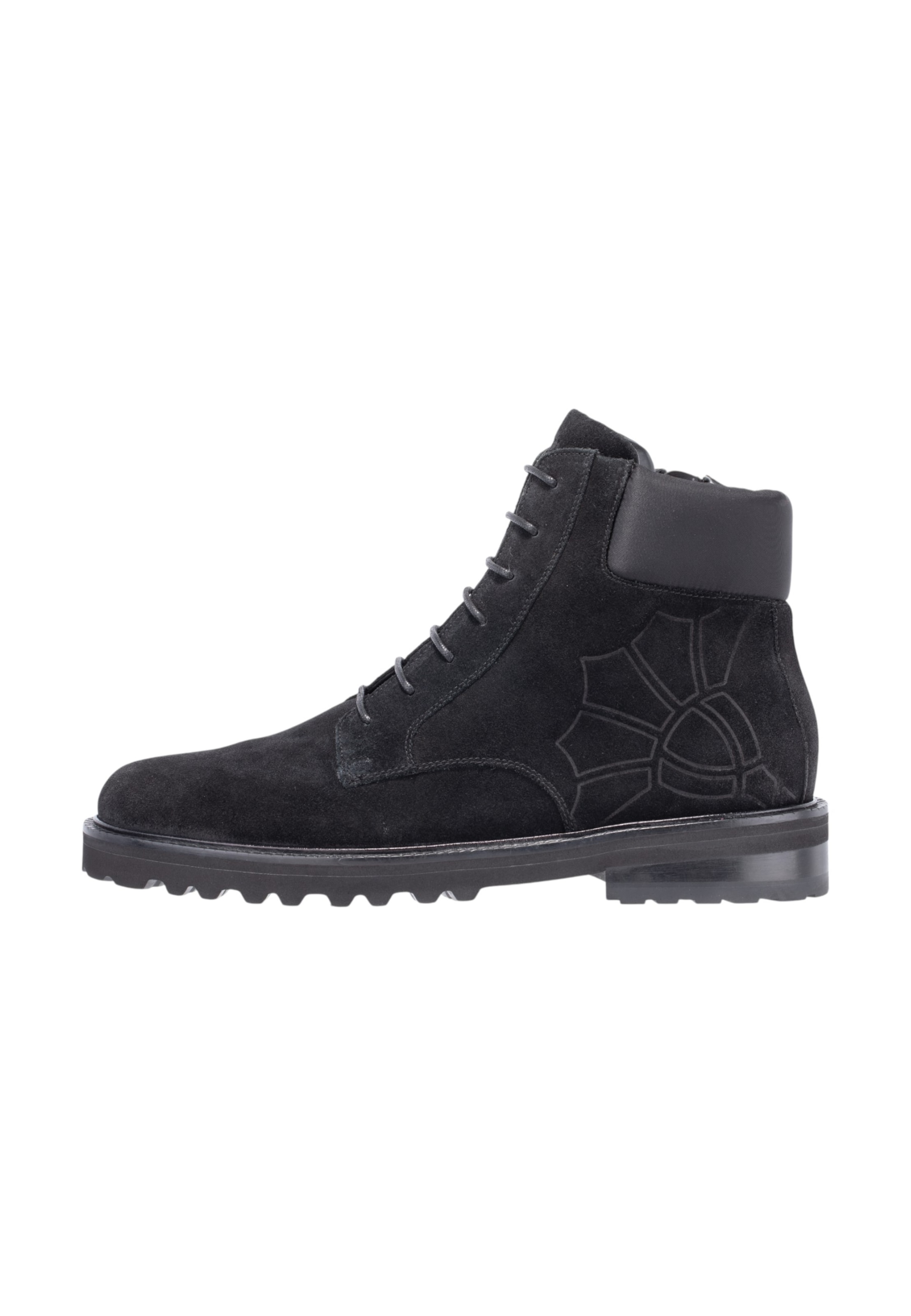 Boots stringati 'Malvin' di JOOP! in nero: frontale