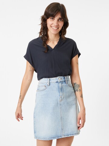 s.Oliver - Camiseta en azul: frente