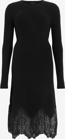 AllSaints Πλεκτό φόρεμα 'MILLY' σε μαύρο: μπροστά
