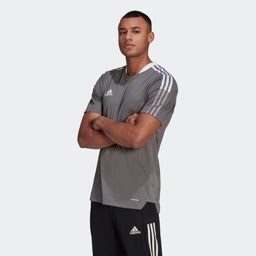 ADIDAS SPORTSWEAR Skinny Trikoo 'Tiro 21 ' värissä harmaa: edessä