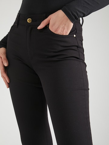 Lindex Skinny Spodnie 'Tova' w kolorze czarny
