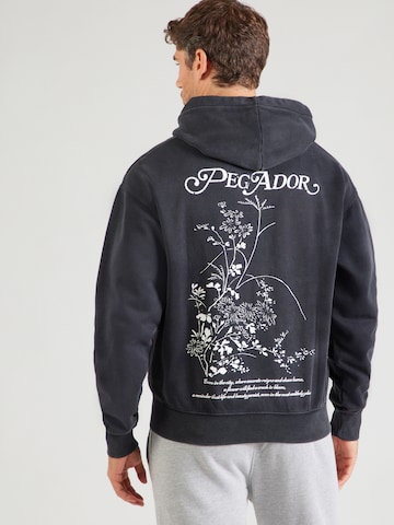 Pegador Sweatvest 'Puyo' in Zwart: voorkant