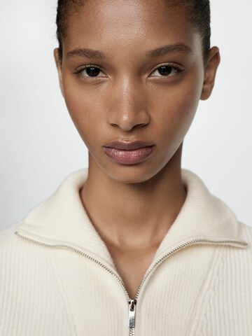 Pull-over 'RIZON' MANGO en blanc