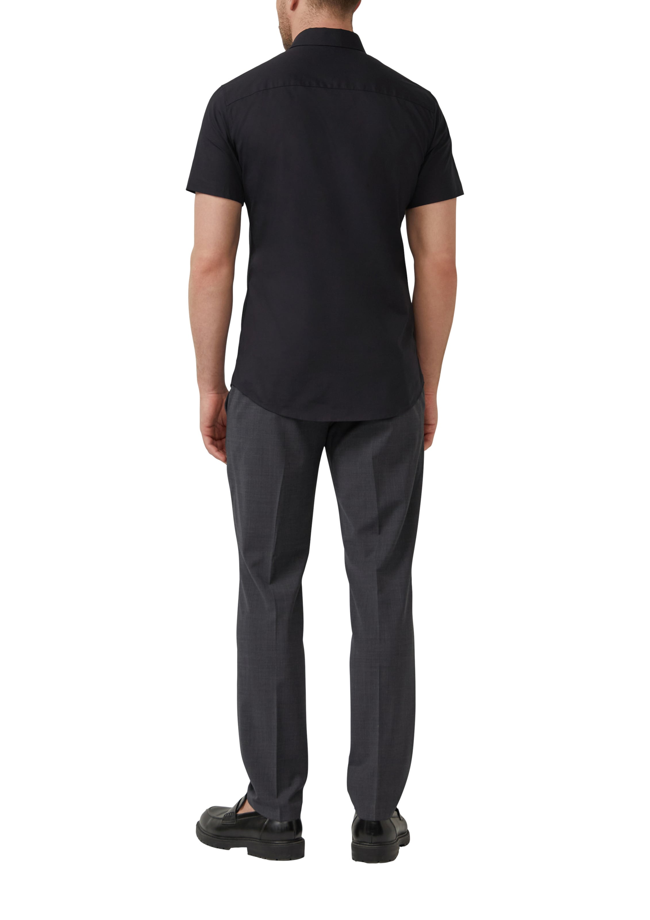 Coupe regular Chemise s.Oliver en noir