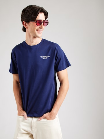 ABOUT YOU - Camisa 'Damian' em azul