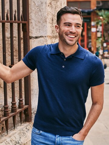Suitable Shirt‌ in Blau