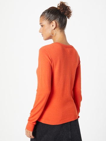 OBJECT Sweter 'THESS' w kolorze pomarańczowy