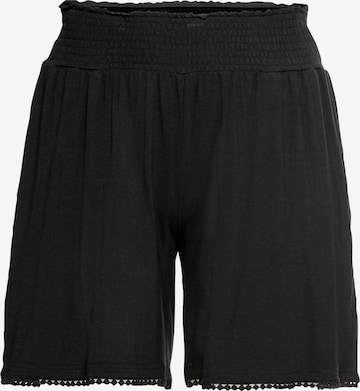 SHEEGO Loose fit Pants in Black: front