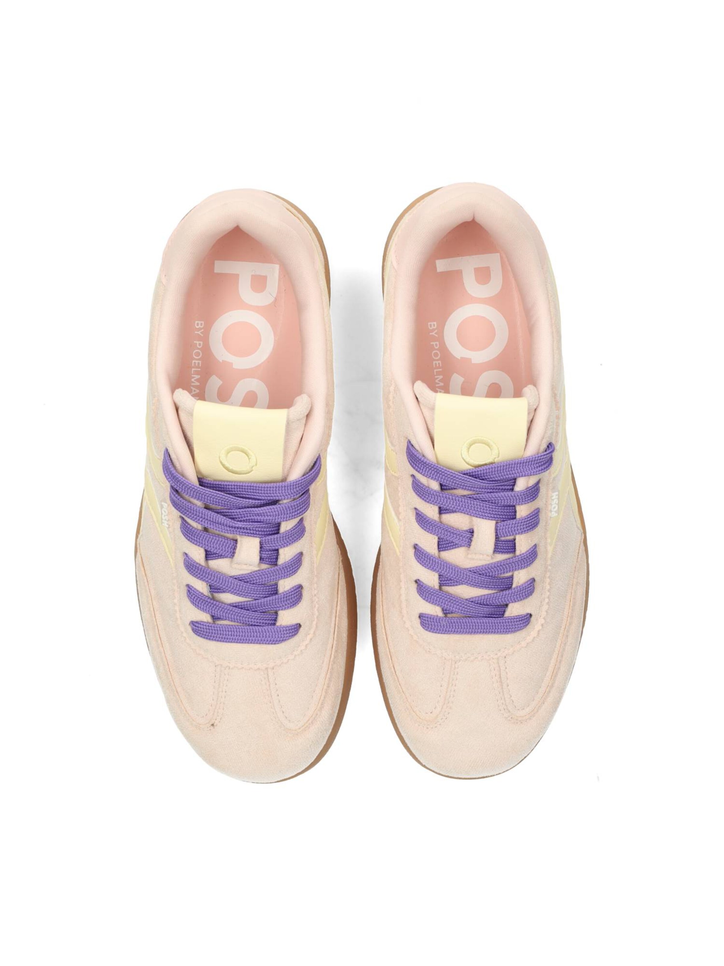 POSH by Poelman Platform trainers 'Megan' in Beige