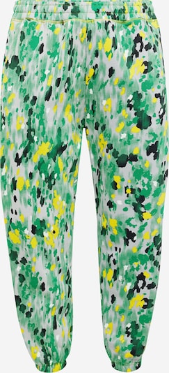 ADIDAS BY STELLA MCCARTNEY Sports trousers 'Printed ' in Yellow / Light green / Black / White, Item view