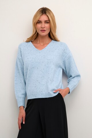 Kaffe Sweater in Blue: front