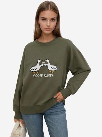 Hiccup - Sweatshirt em verde: frente