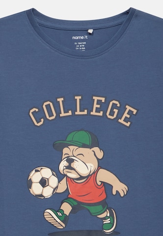 Tricou 'NKMVUX' de la NAME IT pe bej