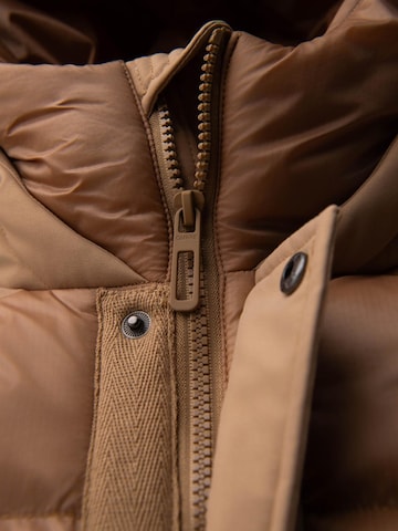Ombre Between-season jacket in Brown
