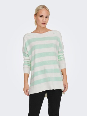 Pull-over 'AMALIA' ONLY en vert : devant