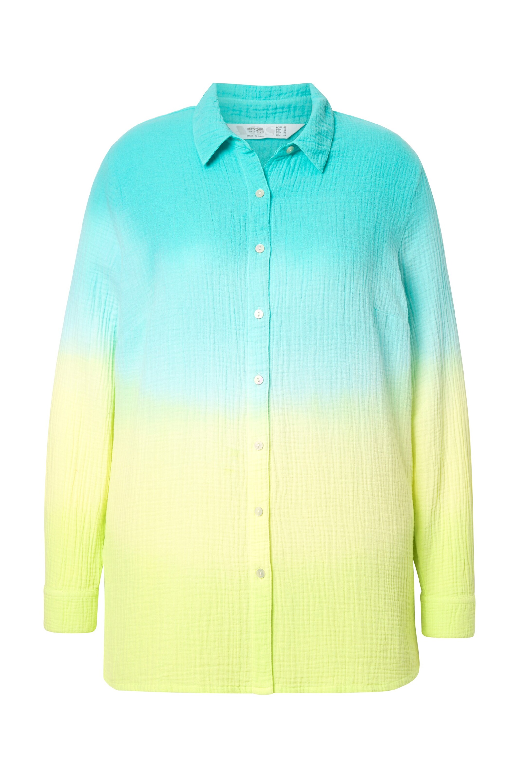 Angel of Style Bluse in Blau: Vorderseite