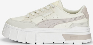 PUMA Platform trainers 'Mayze Stack Luxe Wns' in White: front
