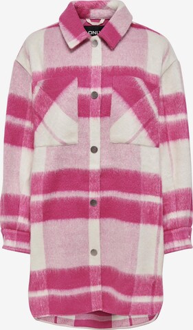 Veste mi-saison 'Masha' ONLY en rose : devant