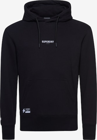 Superdry Sweatshirt in Schwarz: predná strana