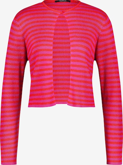TAIFUN Knit cardigan in Pink / Red, Item view