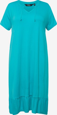 Robe Ulla Popken en bleu : devant