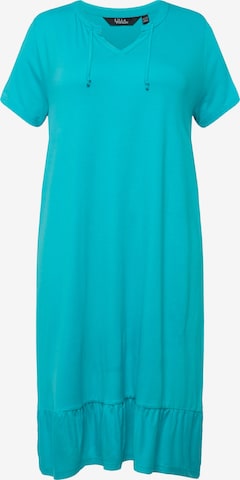 Robe Ulla Popken en bleu : devant