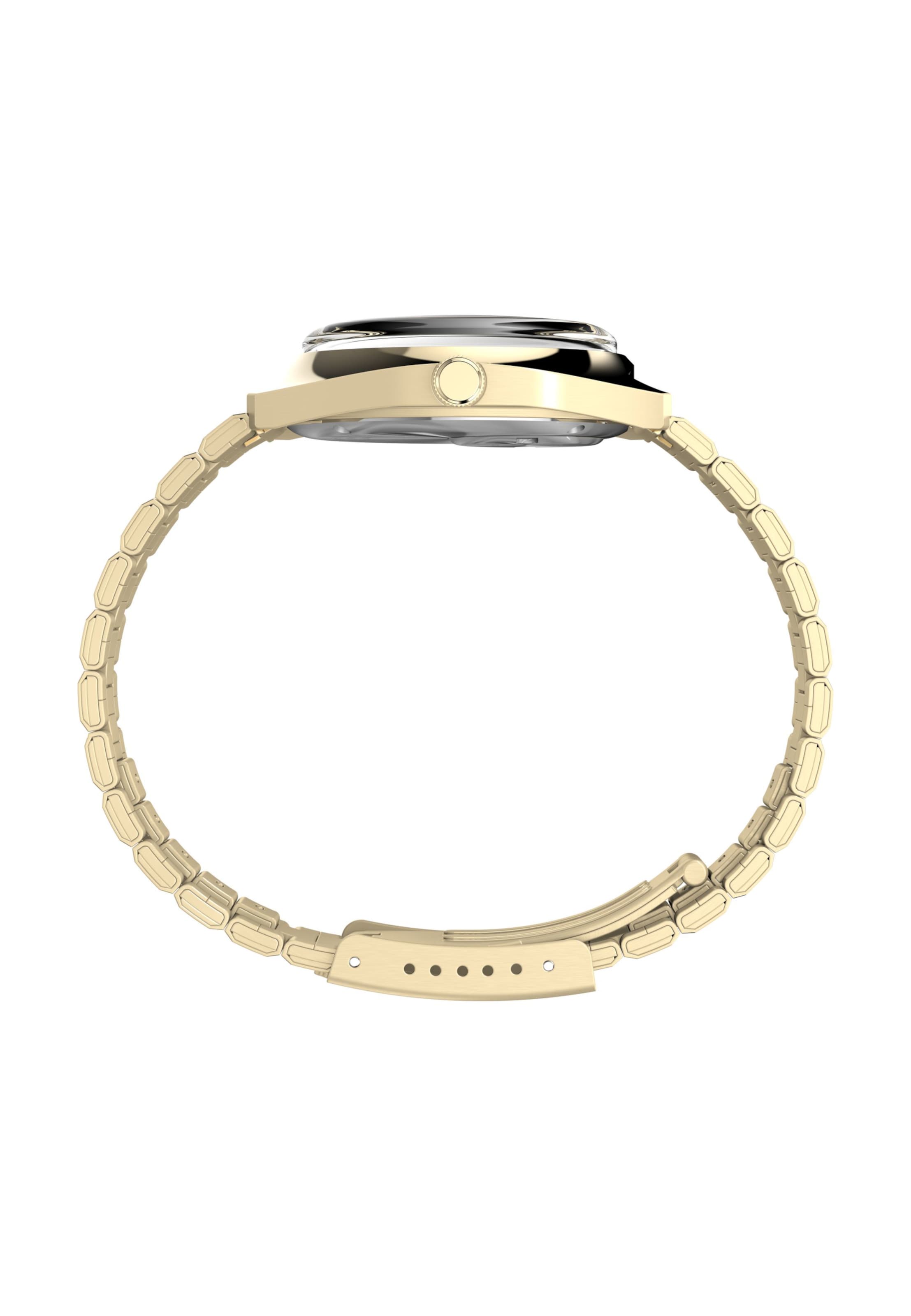 Montre à affichage analogique 'Q1975 Enigma' TIMEX en or