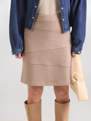 ZABAIONESuknja 'Al44essia' - siva boja: prednji dio