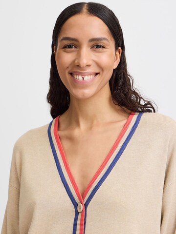 b.young - Casaco de malha ' BYMMMORLA CARDIGAN - ' em bege