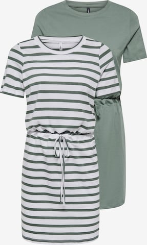 ONLY Kleid 'ONLHAPPY' in Grün: Vorderseite