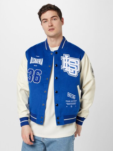 Veste mi-saison 'Karma Letterman' BLS HAFNIA en bleu : devant