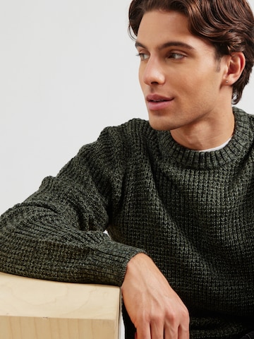 JACK & JONES Tröja 'JJLINK' i grön