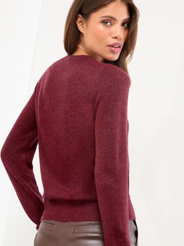 Lipsy Svetr – červená