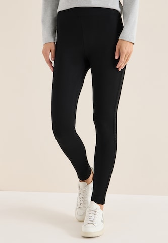 CECIL Skinny Leggings in Black: front