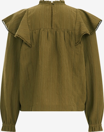 WE Fashion - Blusa en verde