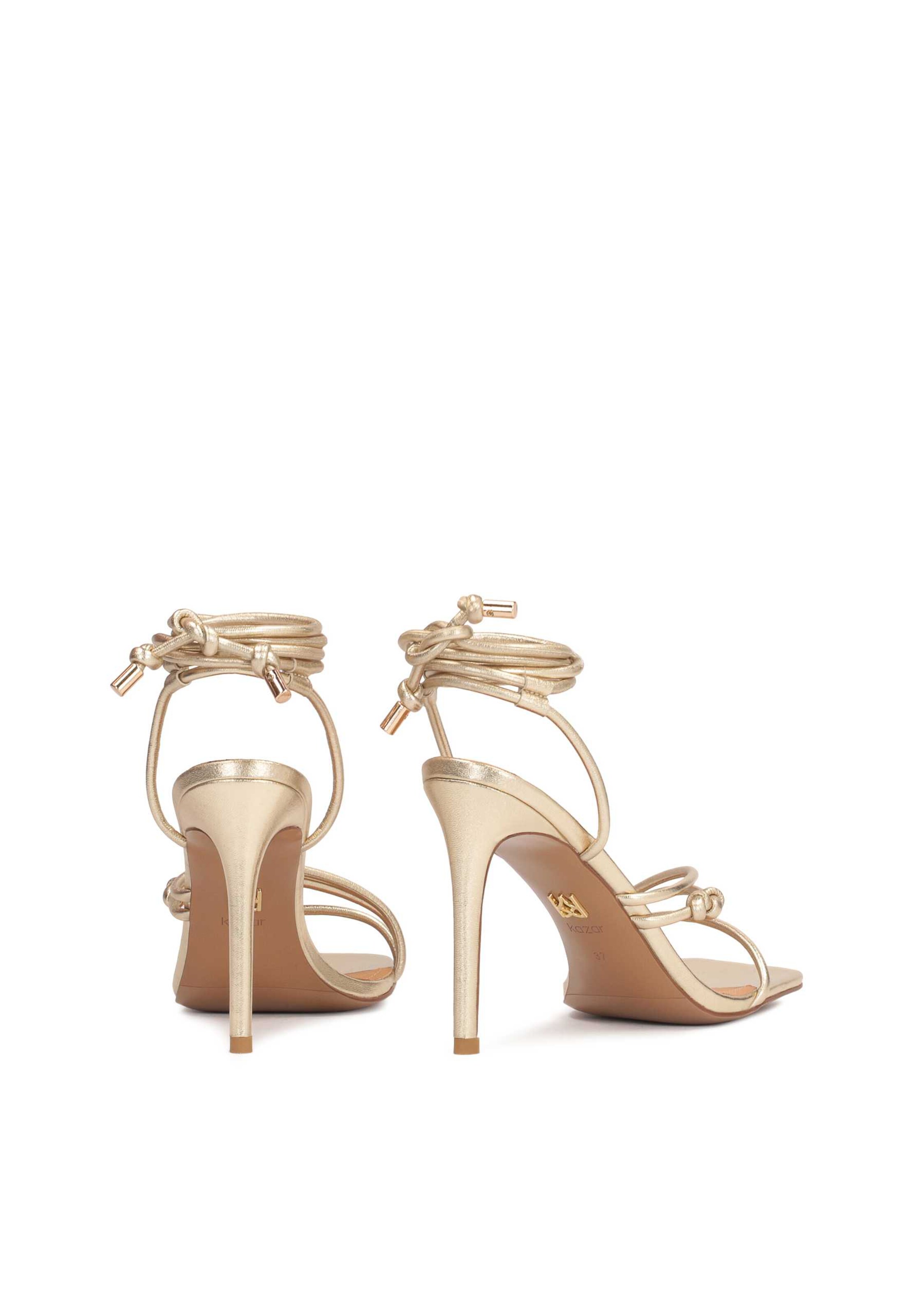 Kazar Pántos szandál - arany