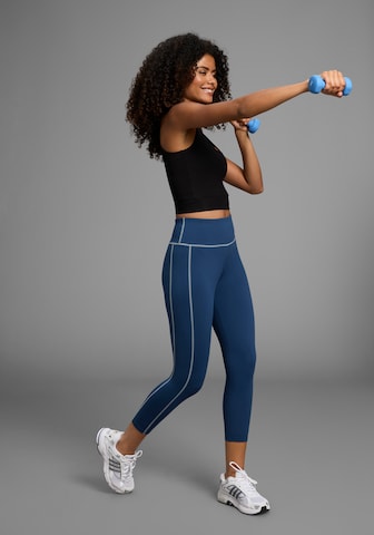 FAYN SPORTS Skinny Leggings in Blue