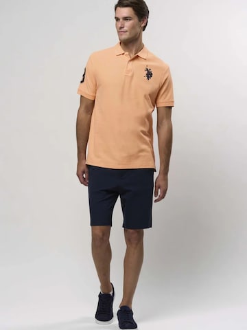 U.S. POLO ASSN. Klasický střih Košile ' Alfredo ' – oranžová