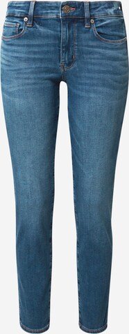 American Eagle Skinny Jeans in Blauw: voorkant