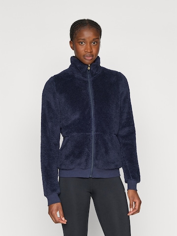 ONLY PLAY Funktionsfleecejacka 'ONPFLUFFY' i blå: framsida