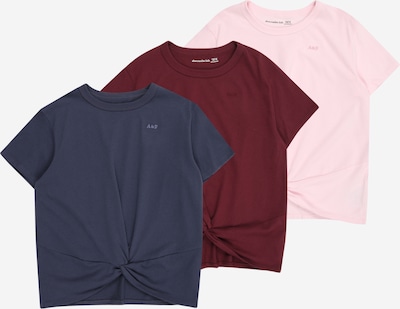 Abercrombie & Fitch Paita värissä marine / pastellinpinkki / viininpunainen, Tuotenäkymä