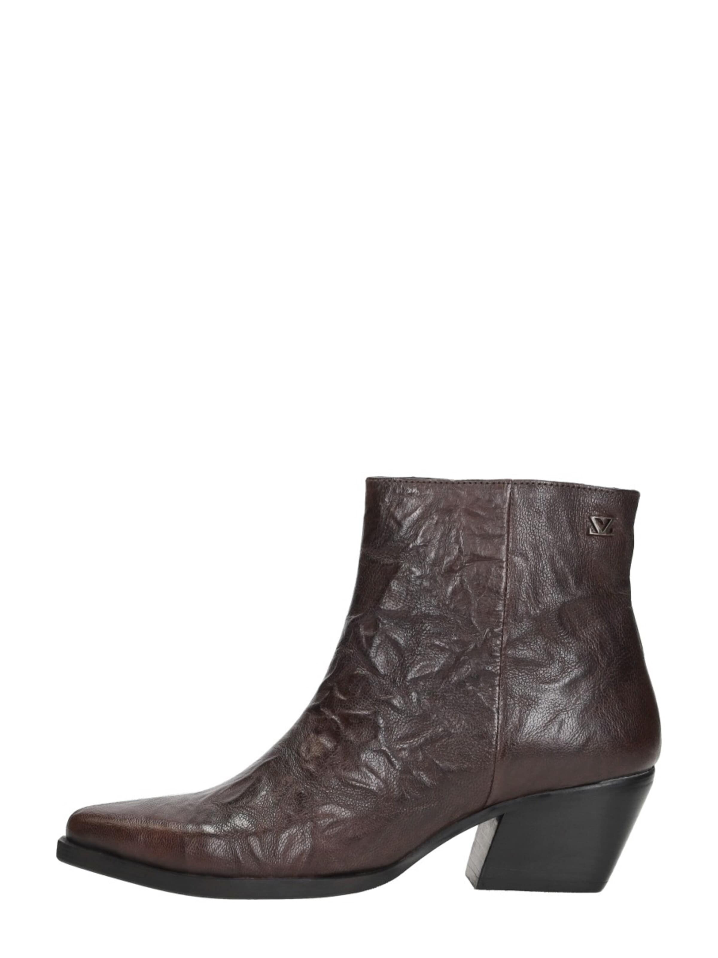 LAZAMANI Boots 'River' in Bruin: voorkant