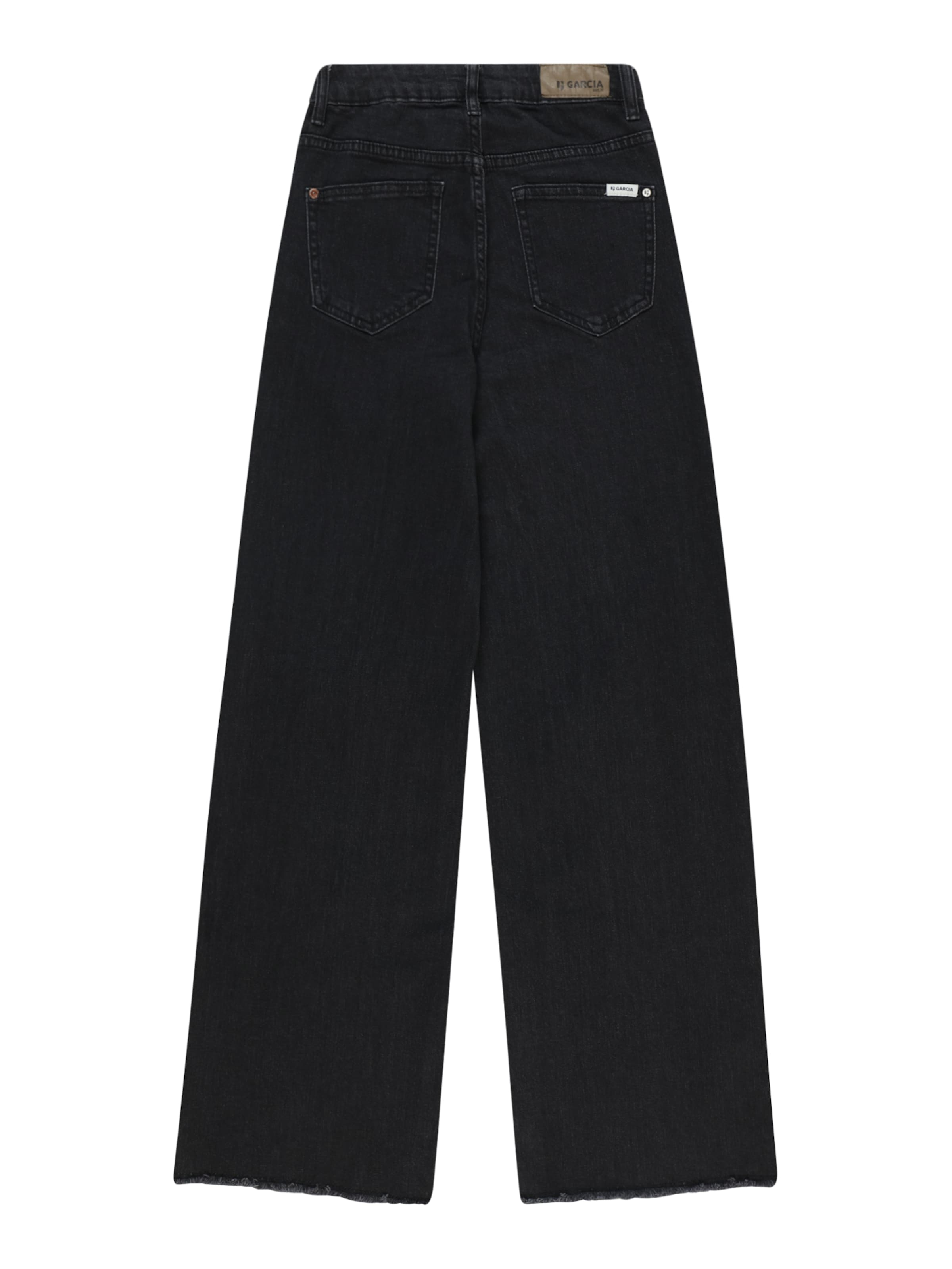 GARCIA Wide leg Jeans 'Annemay' in Black