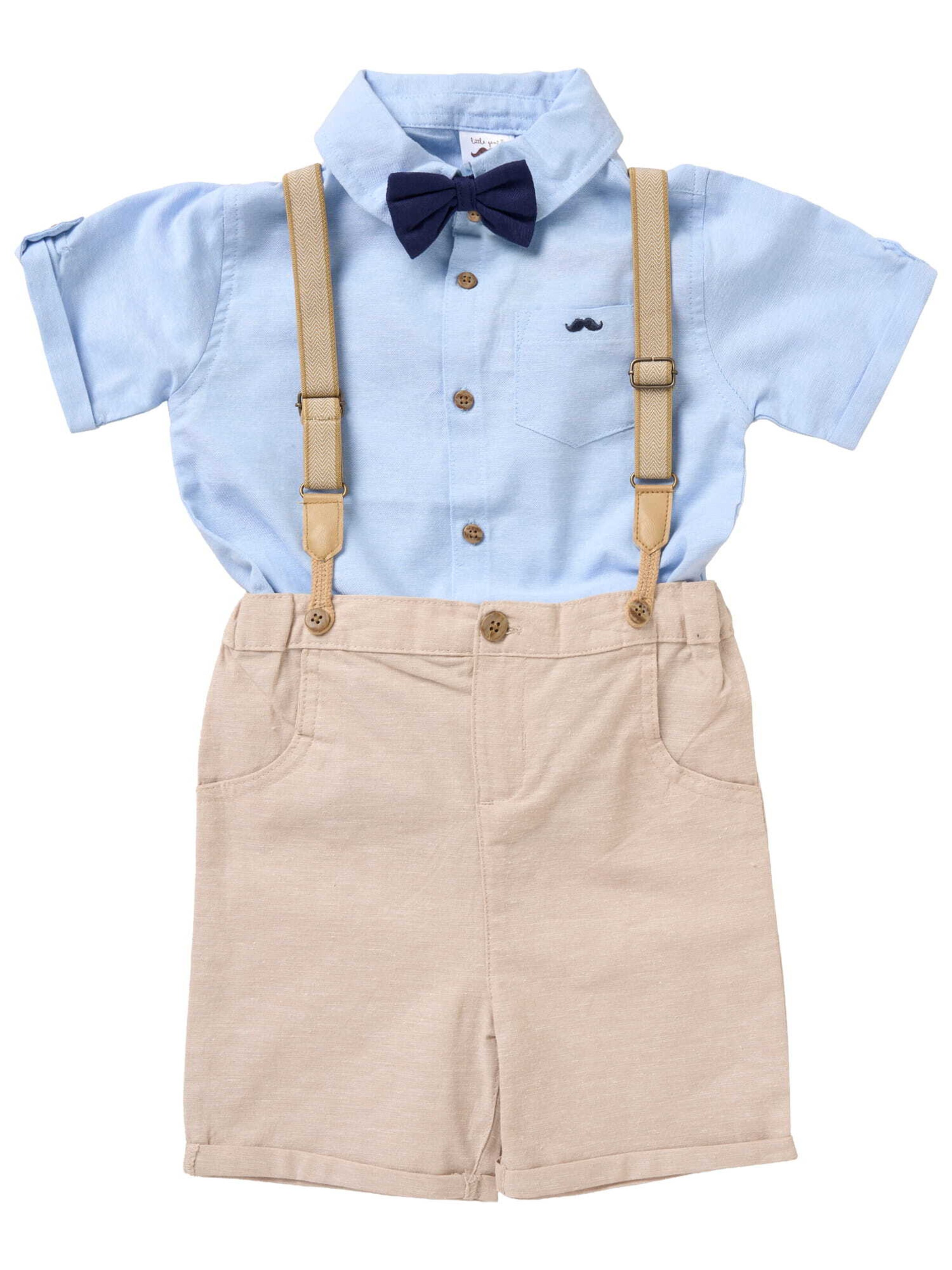 Little Gent Set 'Classic' in Beige: Vorderseite