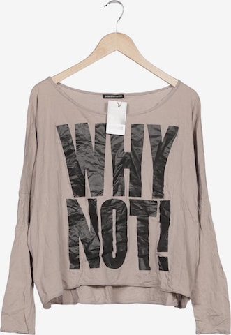 DRYKORN Langarmshirt S in Beige: Vorderseite